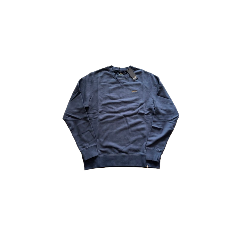 FELPA SLAZENGER BLU LOGO