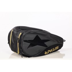 BORSA STAR PADEL IN PELLE BLACK