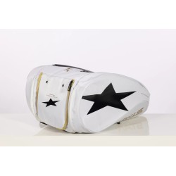 BORSA STAR PADEL IN PELLE WHITE